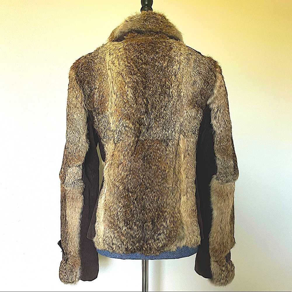 Juicy Couture Rabbit Fir Bomber Jacket - Picture 3 of 10